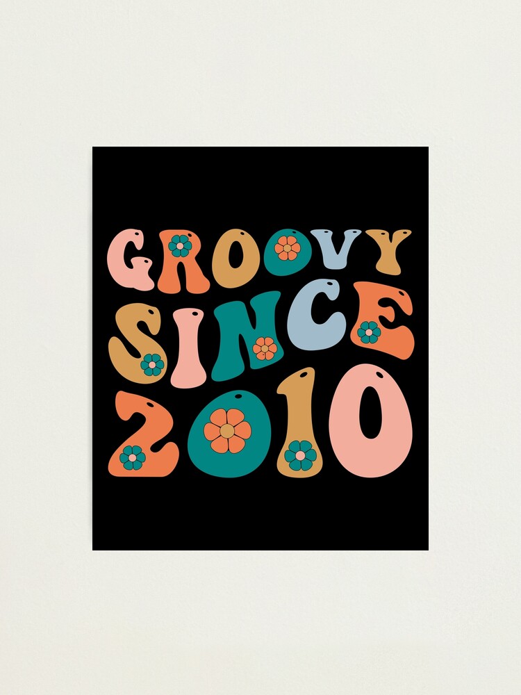 Vintage since 2011 12 Years Old - Groovy 12nd' Sticker