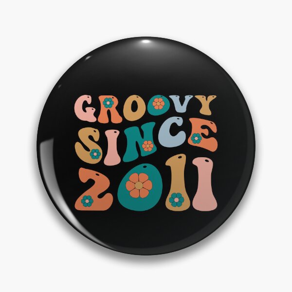 Item preview, Groovy Since 2011 | 11th Birthday | Retro Groovy Birthday designed and sold by AMINE  ★★★★★.