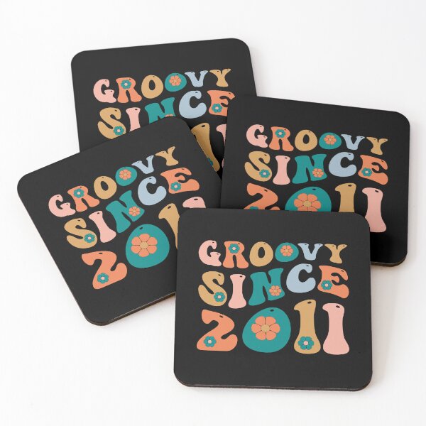 Item preview, Groovy Since 2011 | 11th Birthday | Retro Groovy Birthday designed and sold by AMINE  ★★★★★.