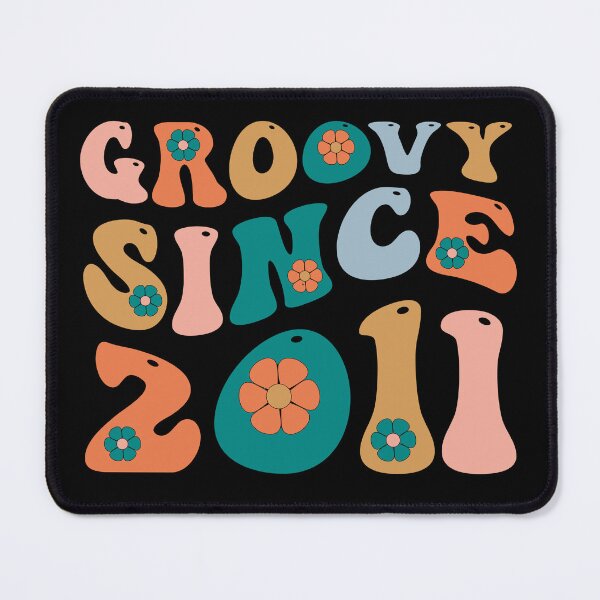 Item preview, Groovy Since 2011 | 11th Birthday | Retro Groovy Birthday designed and sold by AMINE  ★★★★★.