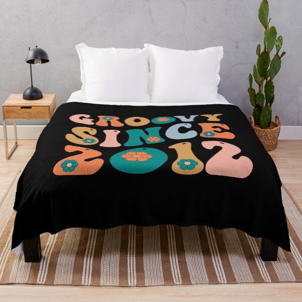 Item preview, Groovy Since 2012 | 10th Birthday | Retro Groovy Birthday designed and sold by AMINE  ★★★★★.