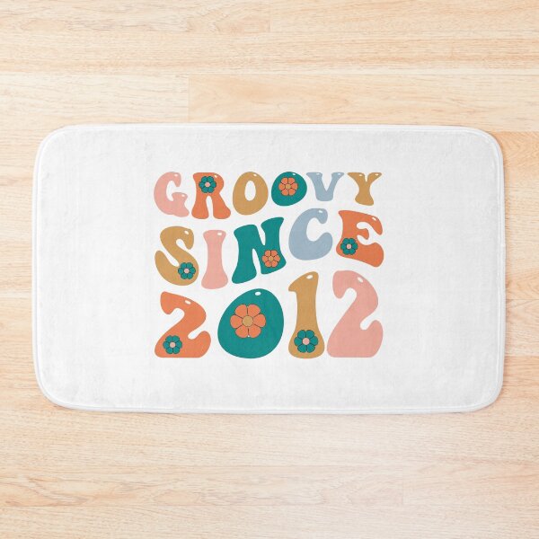 Item preview, Groovy Since 2012 | 10th Birthday | Retro Groovy Birthday designed and sold by AMINE  ★★★★★.
