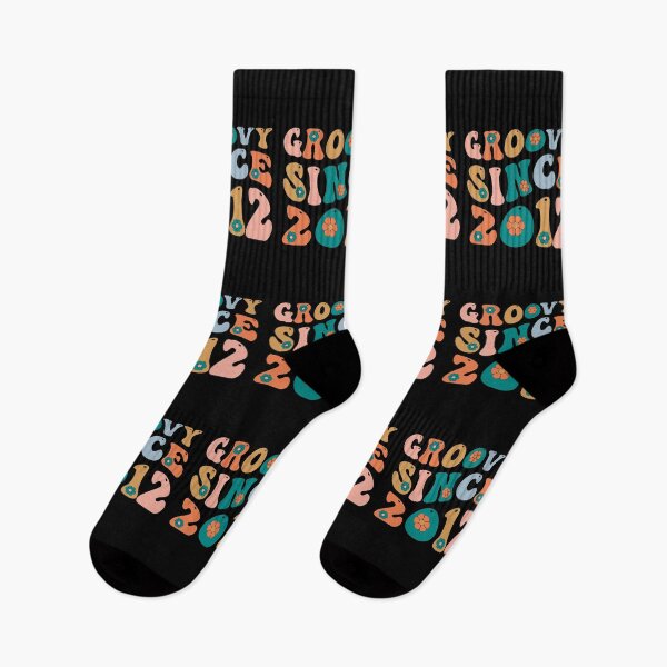 Item preview, Groovy Since 2012 | 10th Birthday | Retro Groovy Birthday designed and sold by AMINE  ★★★★★.