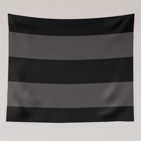 Item preview, Black Brown Minimal Horizontal Stripe Pattern Pairs 2023 COTY Darkroom HGSW7083 designed and sold by ColorOfTheYears.