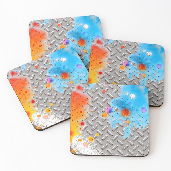 Item preview, Ink Spilled on Metal - dePace' designed and sold by mrpropcake.