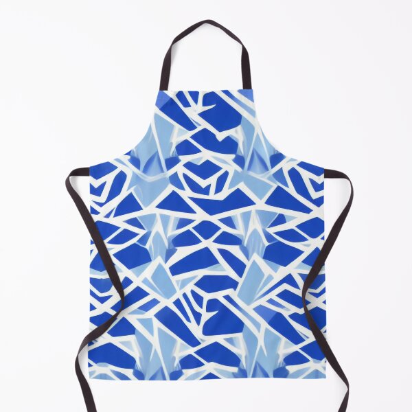 Item preview, Digital Abstract Pattern in Shades of Blue designed and sold by Evolvity.