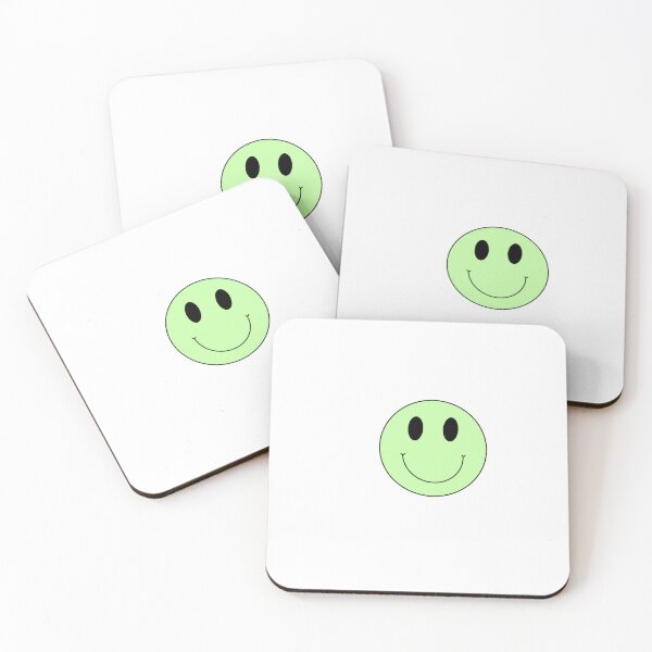 Item preview, Light Green Smiley Face designed and sold by kendalcb.