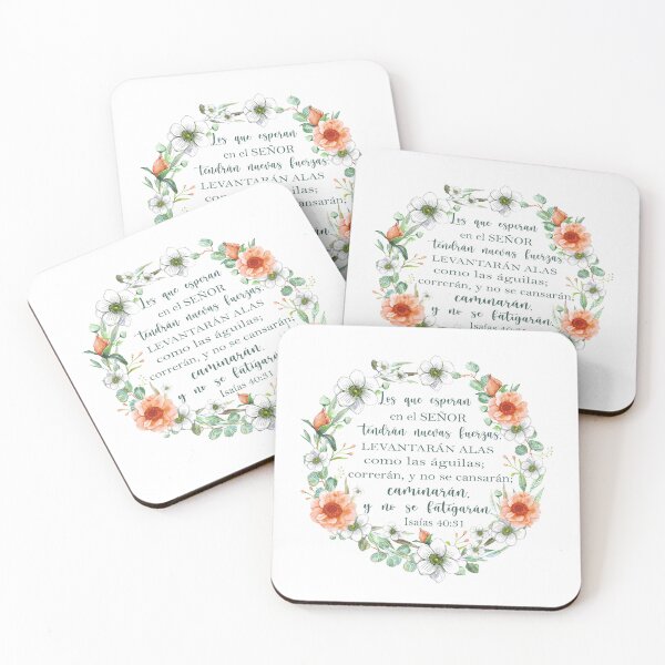 Item preview, Isaias 40:31, Spanish Bible Verse designed and sold by latiendadearyam.