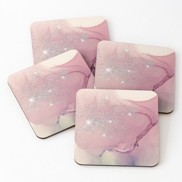 Item preview, Trendy Pink Alcohol Ink Abstract 2 designed and sold by TrendyGlitter.