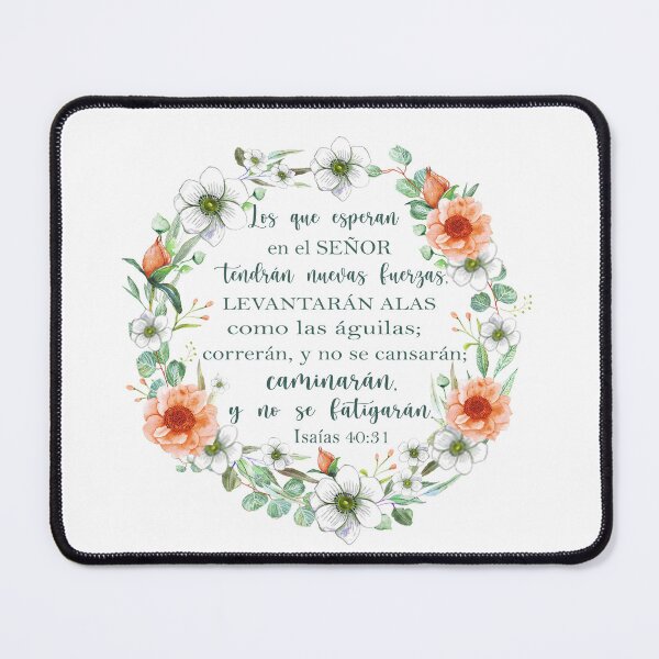 Item preview, Isaias 40:31, Spanish Bible Verse designed and sold by latiendadearyam.