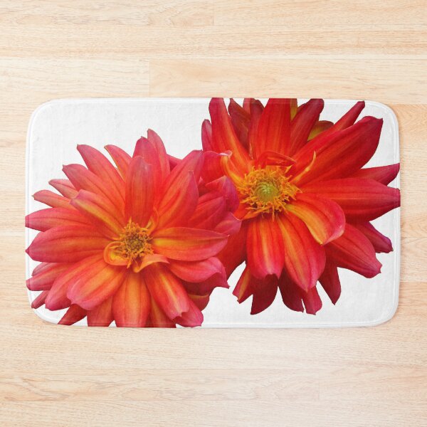 Item preview, Two red dahlias designed and sold by Maxiverse.