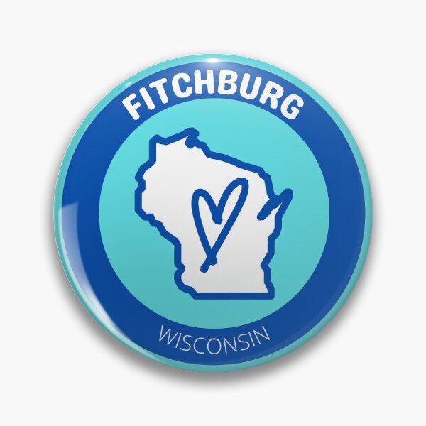 Item preview, FITCHBURG WISCONSIN - BLUE LOVE designed and sold by jrno11.