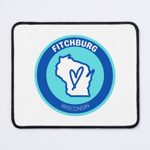 Item preview, FITCHBURG WISCONSIN - BLUE LOVE designed and sold by jrno11.