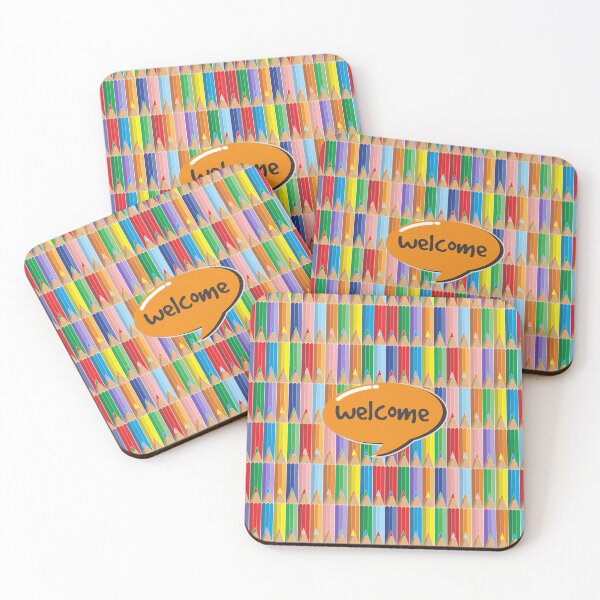 Item preview, Color pencils welcome designed and sold by tajudin90.