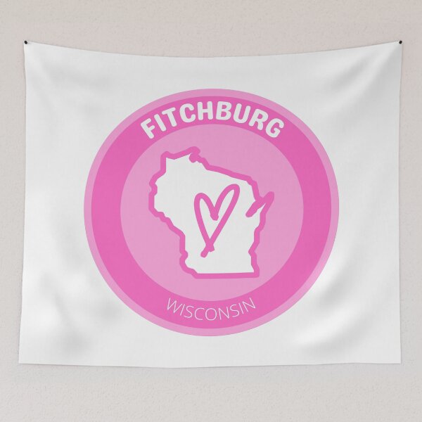 Item preview, FITCHBURG WISCONSIN - PINK LOVE designed and sold by jrno11.