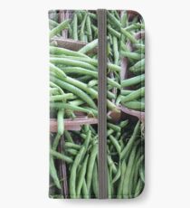 Baskets of Green Beans iPhone Wallet/Case/Skin