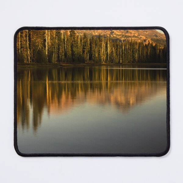 Item preview, Portrait of the Sisters mountains at Scott lake during the fall of 2022 designed and sold by jklune.