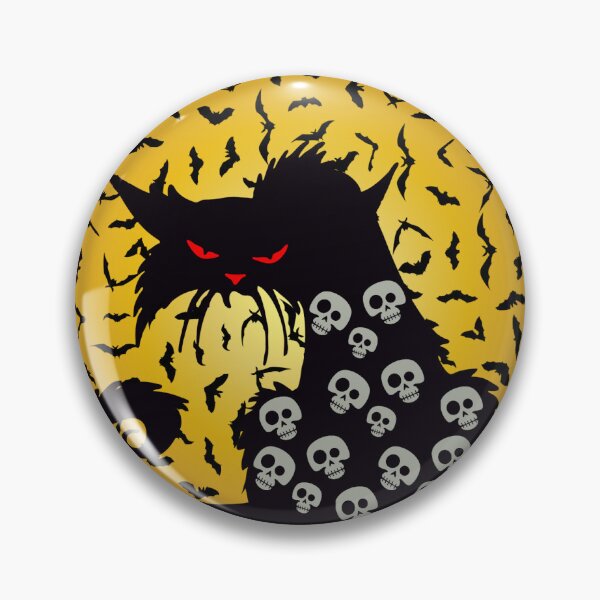 Item preview, meow Skulls in a Scary Moon Glance designed and sold by Swagmode.