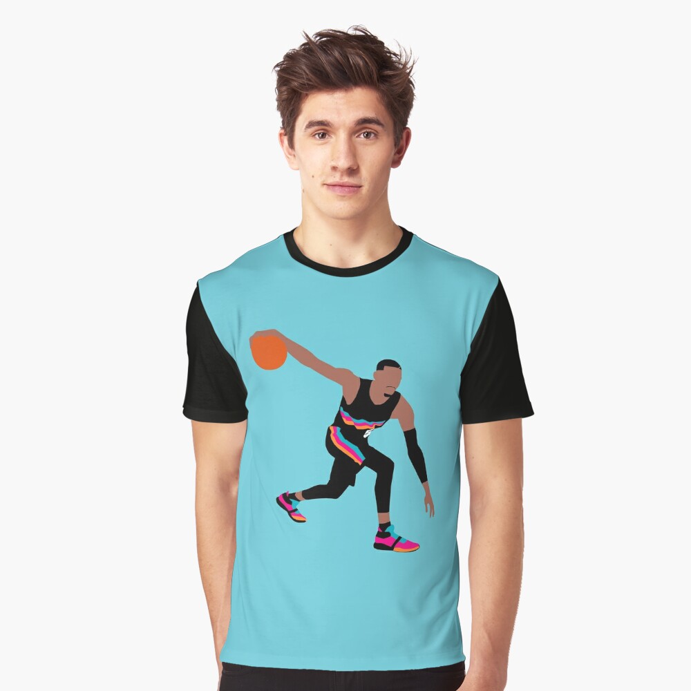 Dejounte Murray Spurs Fiesta Active T-Shirt for Sale by RatTrapTees