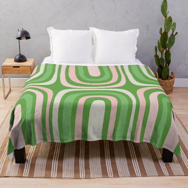 Item preview, Confaab Abstract Pattern in Lime Green and Pale Pink designed and sold by kierkegaard.