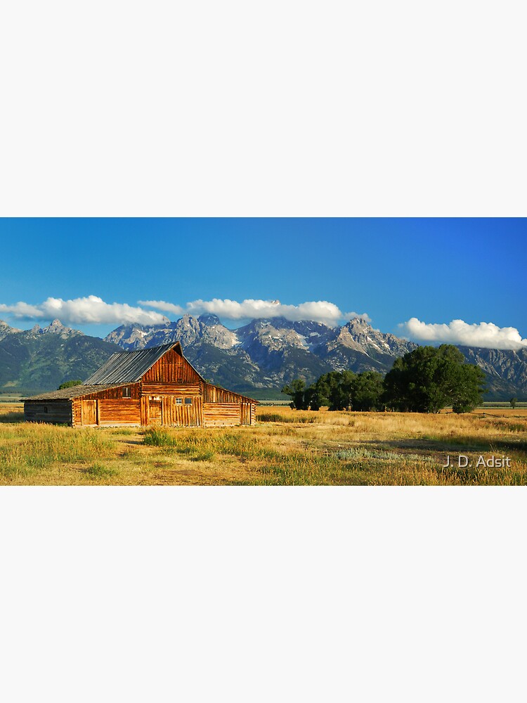 "The Barn" on Mormon Row by adsitprojectpro