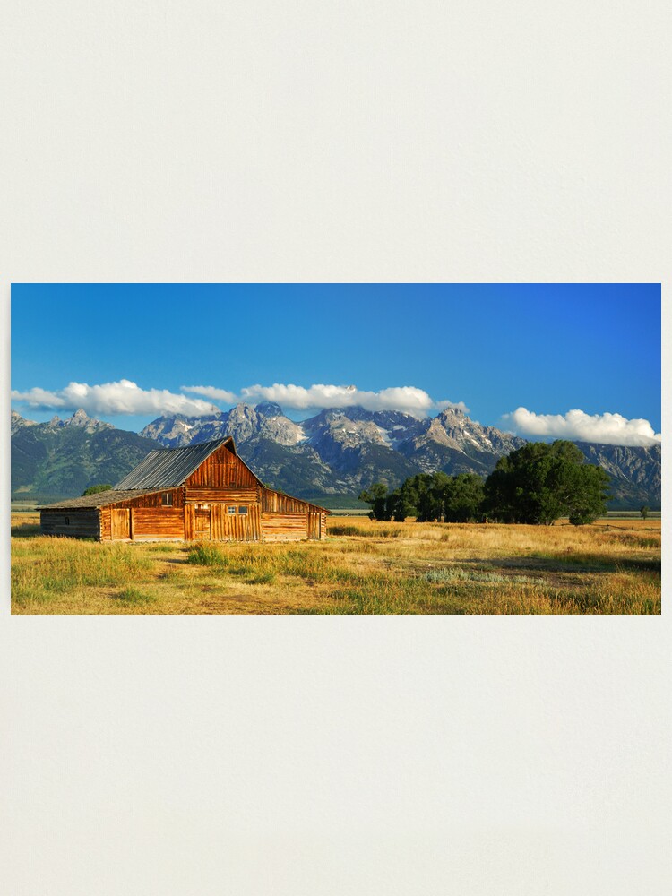 Alternate view of "The Barn" on Mormon Row Photographic Print