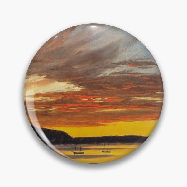 Item preview, Sunset Bar Harbor Frederic Edwin Church 1854 Painting designed and sold by ThePalStore.