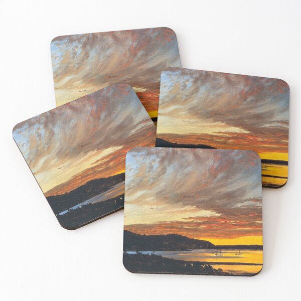 Item preview, Sunset Bar Harbor Frederic Edwin Church 1854 Painting designed and sold by ThePalStore.