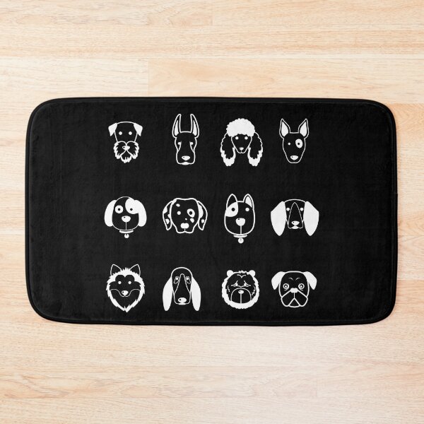 Item preview, Faces of dog breads icons designed and sold by blackdogshop.