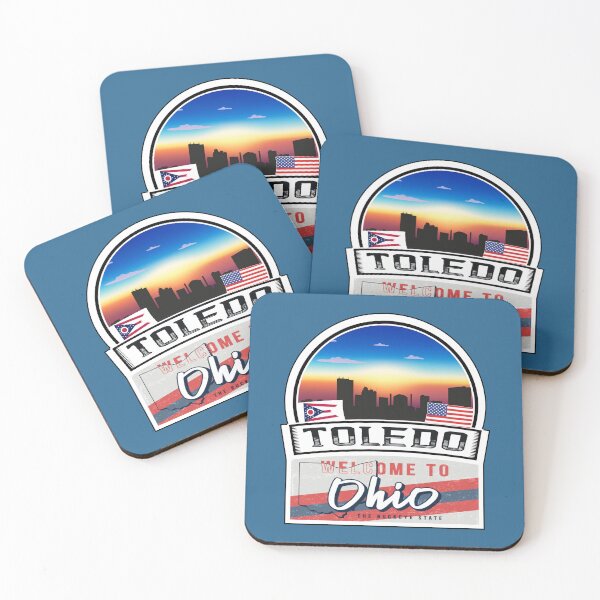 Item preview, Toledo, Welcome to Ohio, The Buckeye State | Ohio State and Cities Series -39 designed and sold by WorldStateArt.