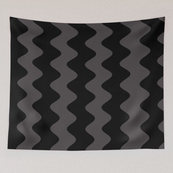 Aperçu de l'œuvre Brun brun ondulé vertical ondulé de motif de rayures 2023 Coty Darkroom HGSW7083 créée et vendue par ColorOfTheYears.