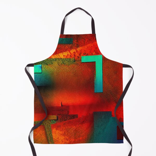 Item preview, Atmospheric Abstract Geometry Design in Autumn Colors designed and sold by Evolvity.