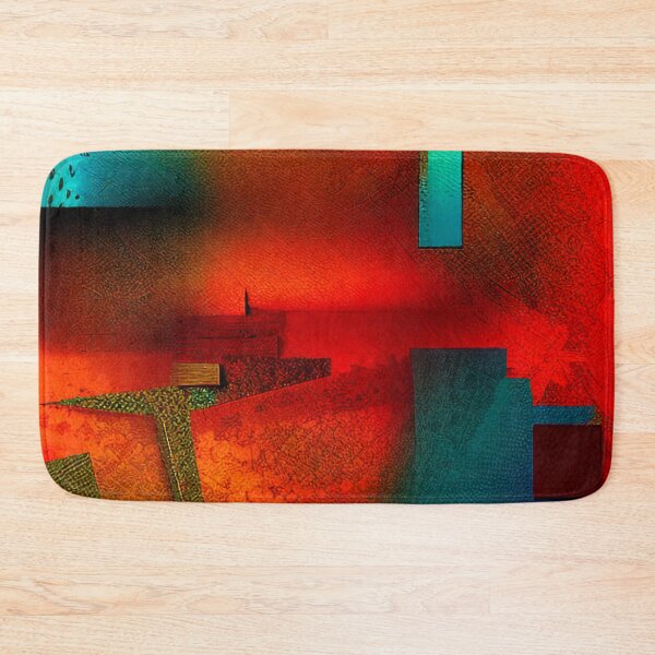 Item preview, Atmospheric Abstract Geometry Design in Autumn Colors designed and sold by Evolvity.