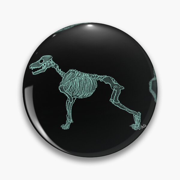 Item preview, German Shepherd Skeleton Boy designed and sold by ThornsBlvd.