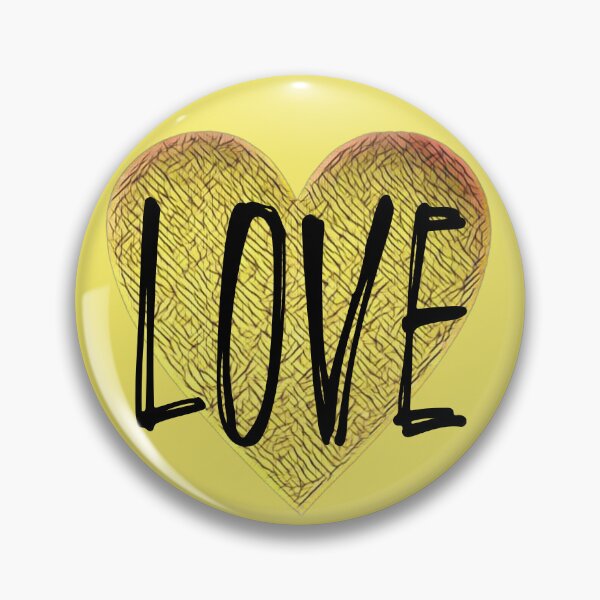 Item preview, Love.. in a gold textured heart designed and sold by ditzy-designs.