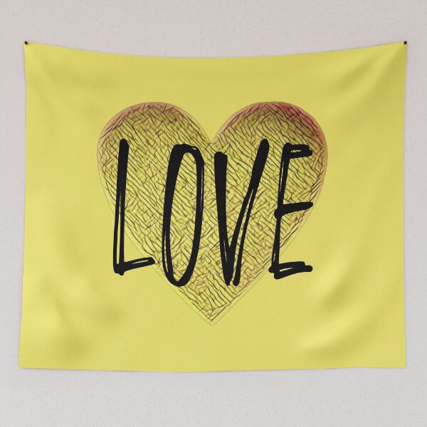 Item preview, Love.. in a gold textured heart designed and sold by ditzy-designs.