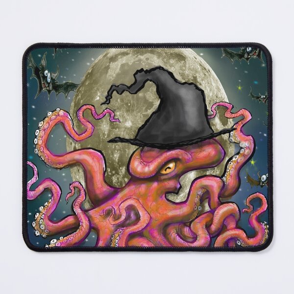 Item preview, Witchy Octopus designed and sold by Kevin Middleton.