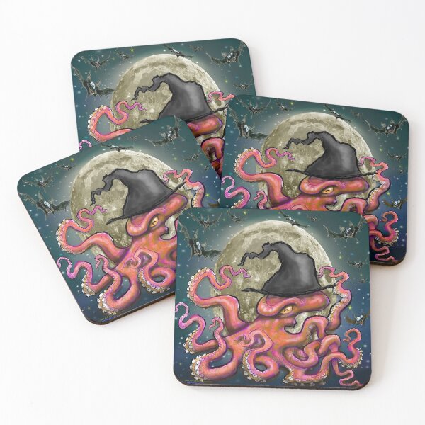 Item preview, Witchy Octopus designed and sold by Kevin Middleton.