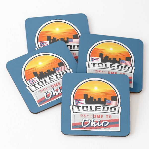 Item preview, Toledo, Welcome to Ohio, The Buckeye State | Ohio State and Cities Series -44 designed and sold by WorldStateArt.
