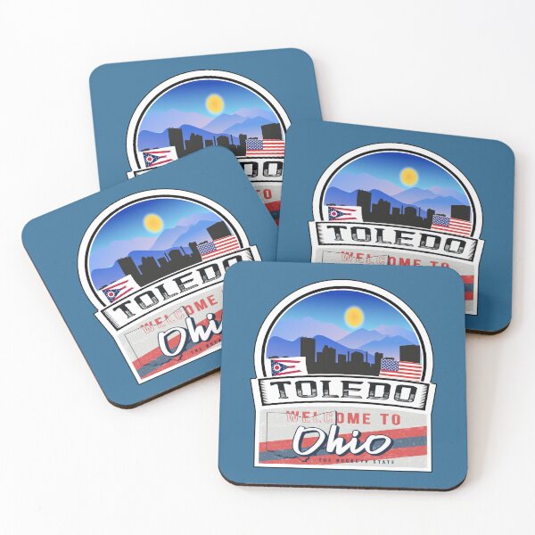 Item preview, Toledo, Welcome to Ohio, The Buckeye State | Ohio State and Cities Series -45 designed and sold by WorldStateArt.