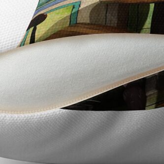 Alternate view of Diner Throw Pillow