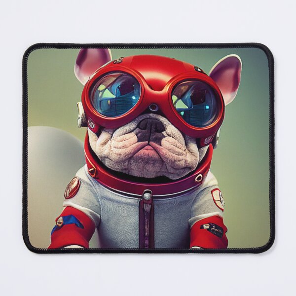 Item preview, Funny French Bulldog astronaut - Dog With Pilot Glasses designed and sold by ONORMAL.