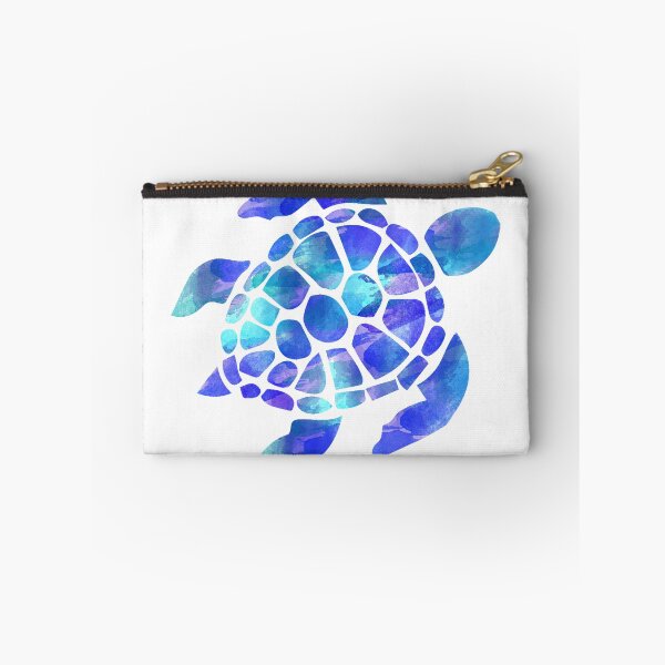 Item preview, Sea Turtle Watercolor Blue and Purple designed and sold by livpaigedesigns.