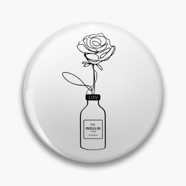 Item preview, Insulin - The Beauty in Type One Diabetes  designed and sold by Typeonevibes.