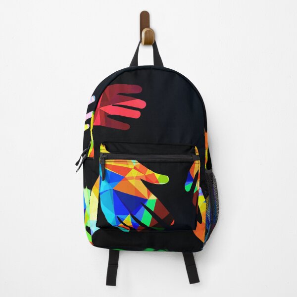 Item preview, Joined hands, colorful, abstract, modern art designed and sold by zeljana0504.