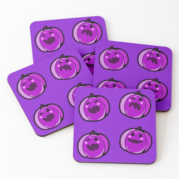 Item preview, Purple Pumpkin Faces designed and sold by GoobyCloud.