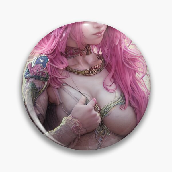 Item preview, beautiful pink haired elf designed and sold by Balefirefantasy.