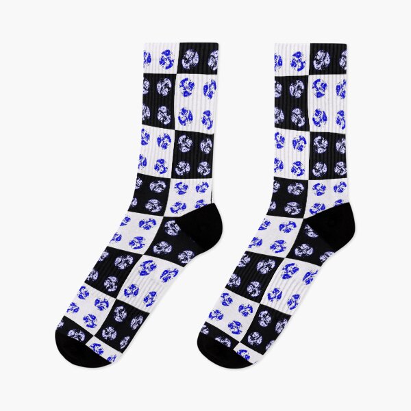 Item preview, Blue, Black and White Circles designed and sold by wumplekin.