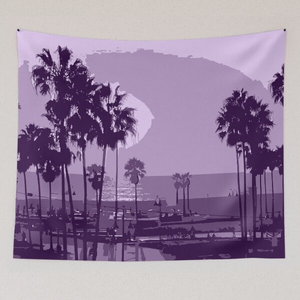 Item preview, Venice Beach Sunset - Purple designed and sold by Meg-Martin.
