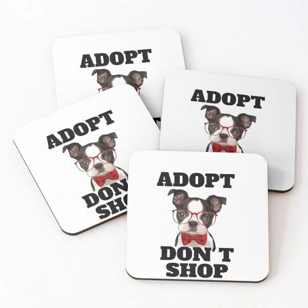 Item preview, ADOPT DON'T SHOP  designed and sold by MaRa ★★★★★.